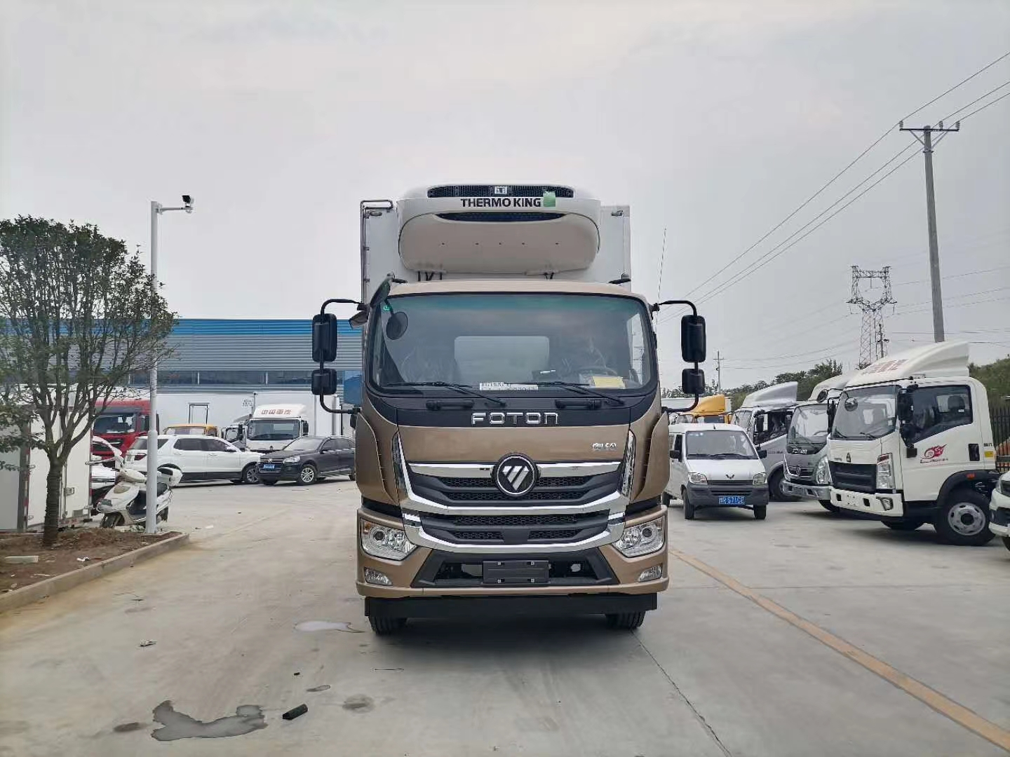 （國(guó)六）福田奧鈴6米8冷藏車